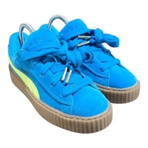 Puma X Fenty Creeper Phatty Speed Blue Sneakers Kids Size 6 397587-02 NWOT